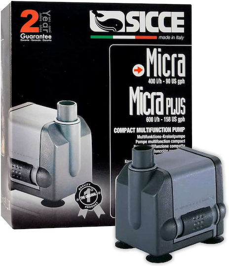Sicce Micra Pump 400 Aquarium Circulation Pump 6W 400 L/H