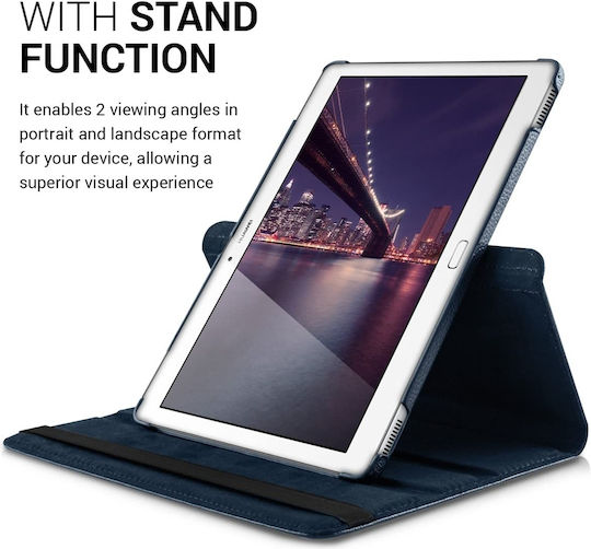 KWmobile Флип Капак Тъмносин За MediaPad M2 10"