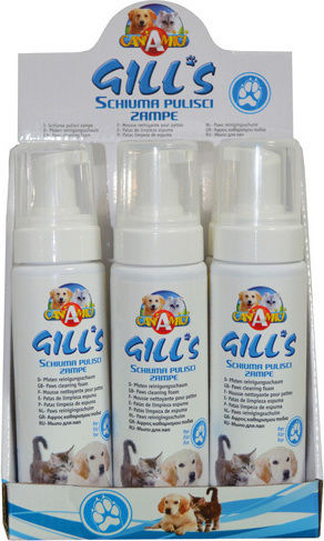 Croci Gill's Cleaning Foam Spray pentru Curăţarea Lăbuţelor Câine 220ml