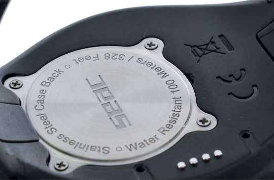 Seac Taucheruhr Action Schwarz Schwarz