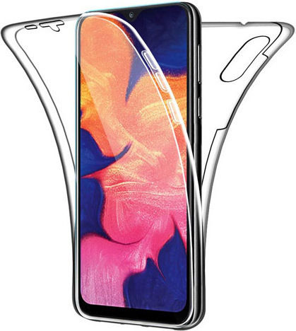 360 Full Cover Σιλικόνης 0.3mm Διάφανο (Galaxy A10)