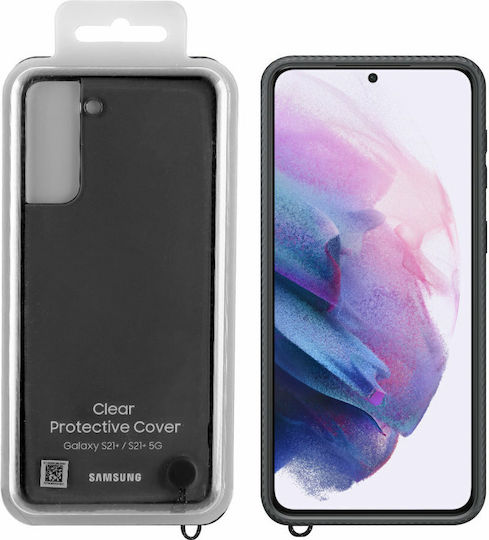 Samsung Back Cover Σιλικόνης 1.4mm Μαύρο (Galaxy S21+ 5G)