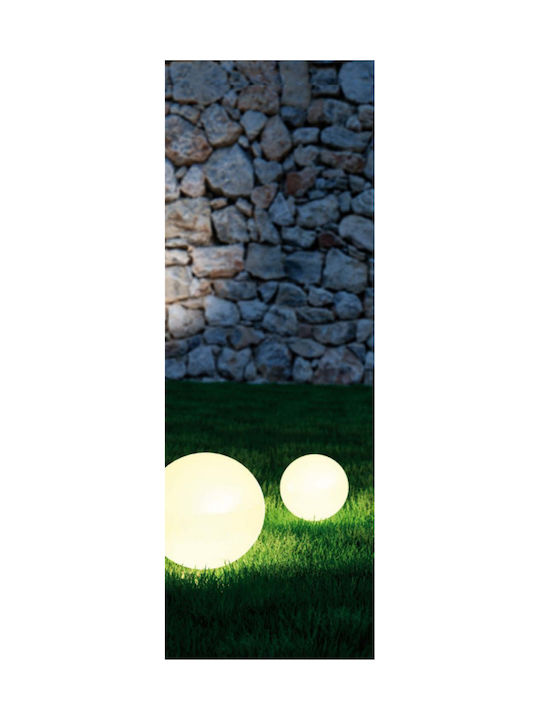 Viokef Vegas Lumină Globul pentru Exterior 25W IP65 pentru Soclu E27 Alb