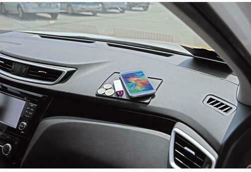 Lampa Non-Slip Βάση Κινητού Αυτοκινήτου με Αντιολισθητική Επιφάνεια Μαύρη