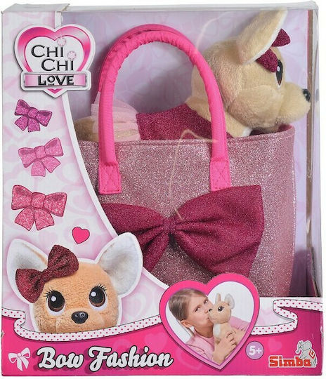 Simba Jucărie De Plus Cățeluș Chi-Chi Love Bow Fashion Pentru 5+ Ani 20 Cm