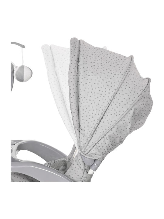 Lorelli Χειροκίνητο Relax Μωρού Dream Time Grey Elephant για Παιδί έως 9kg