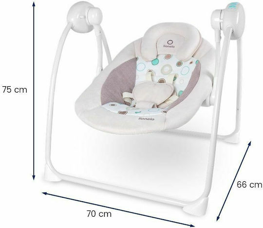 Lionelo Ruben Electric Relax pentru Bebeluși Gri și trandafir Lionelo Ruben Electric Relax pentru Bebeluși Gri și trandafir