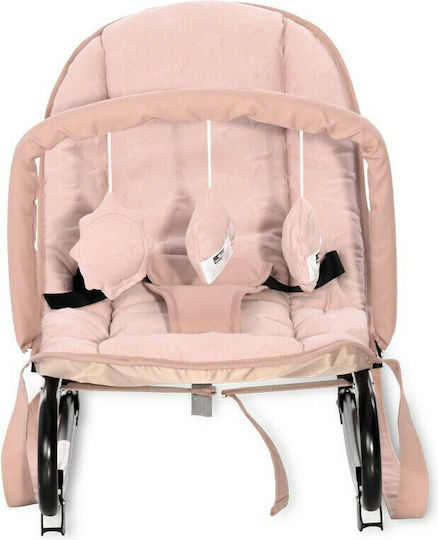 Lorelli Eliza Luxe Χειροκίνητο Relax Μωρού Cameo Rose Stars