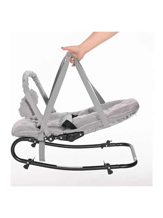 Lorelli Manual Baby Relax Eliza Luxe String Beige Stars for Child up to 9kg