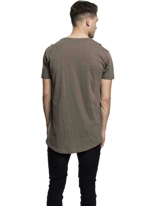 Urban Classics Ανδρικό T-shirt Army Green Μονόχρωμο