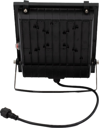 GloboStar Στεγανός Ηλιακός Προβολέας LED 30W Ψυχρό Λευκό 6000K IP66