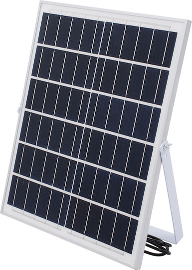 GloboStar Rezistent la apă Solar Proiector LED 100W Alb Rece 6000K IP66