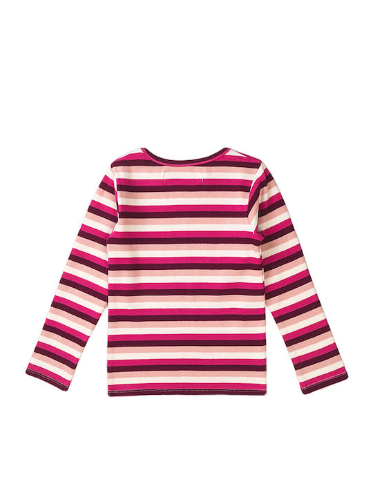 Minoti Kids Blouse Long Sleeve Pink