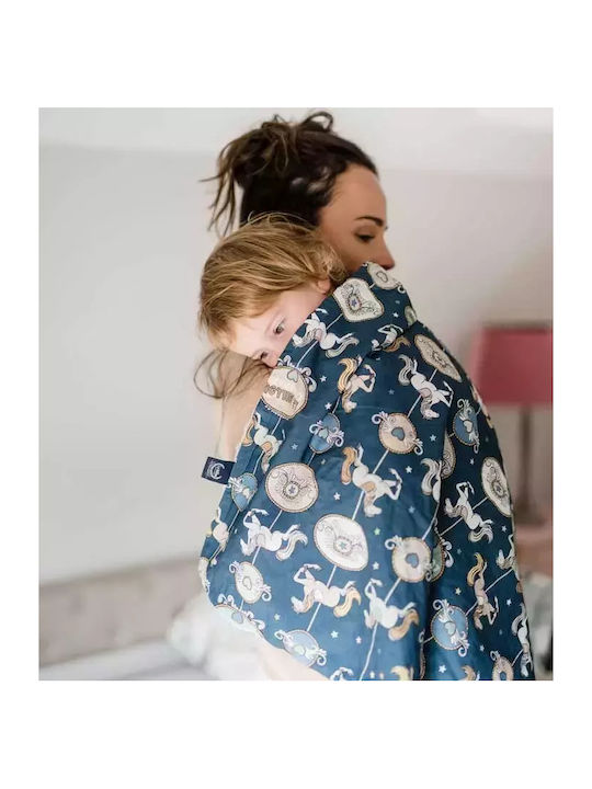 La Millou Blanket Nursery Swaddling Blankets Boho Coco Velvet Khaki 80x100cm