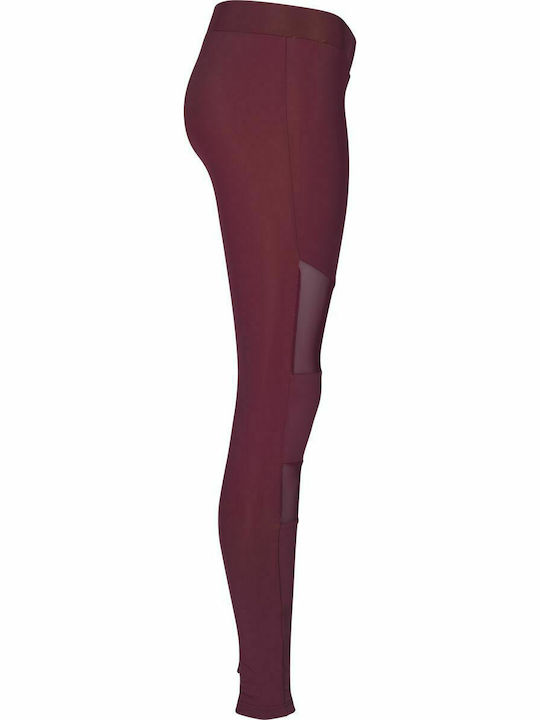Kinder Leggings Lang Rot