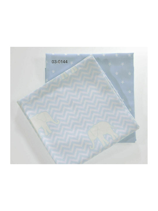 Down Town Home Swaddle Blanket Baby Star 03-0144 1pcs 80x80cm