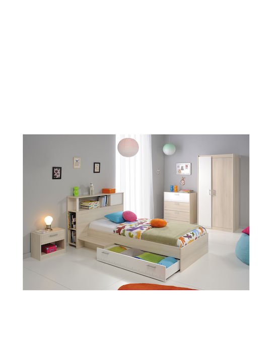 Scala Kinderbett Einzeln mit Stauraum für Matratze 90x200cm