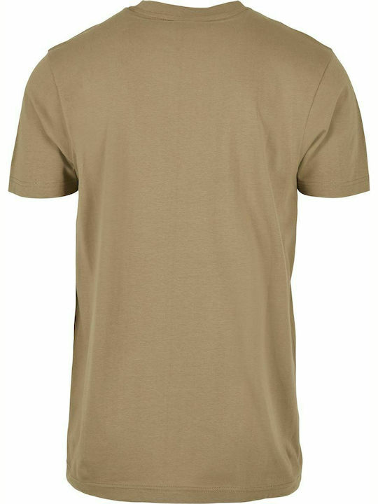 Urban Classics Men's Short Sleeve T-shirt Khaki