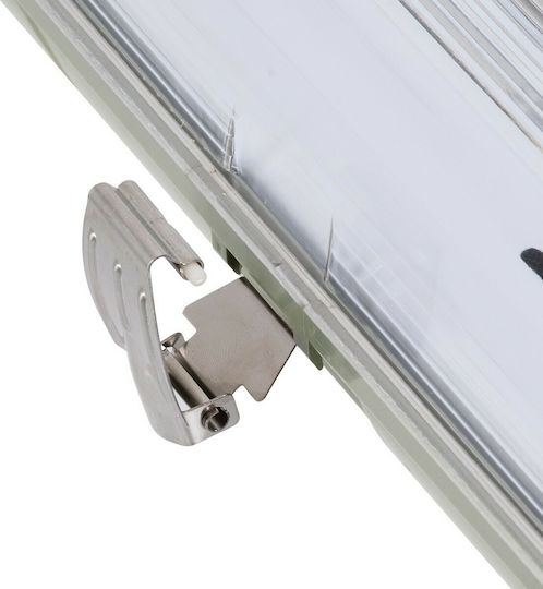 GloboStar Lighting Batten Single-Ended Outdoor with 1 Slot for LED Lamp T8 150cm