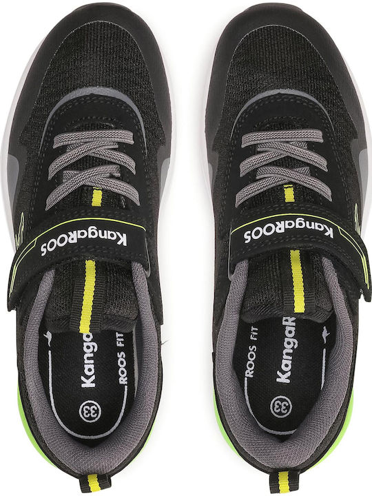 Παιδικά Sneakers με Σκρατς Μαύρα