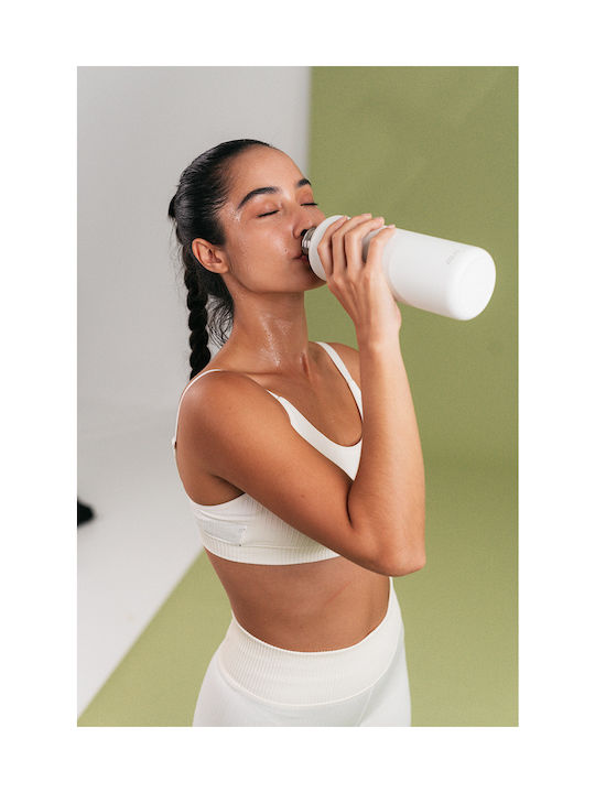 Equa Timeless Sticlă de apă Oțel inoxidabil 1000ml Alb
