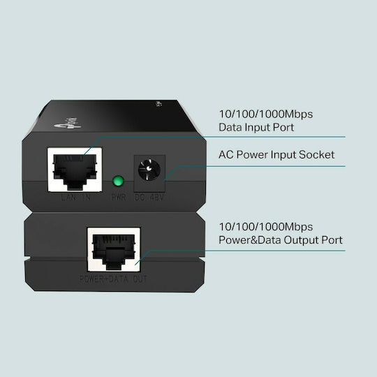 TP-LINK TL-POE150S v4 PoE Впръсквач