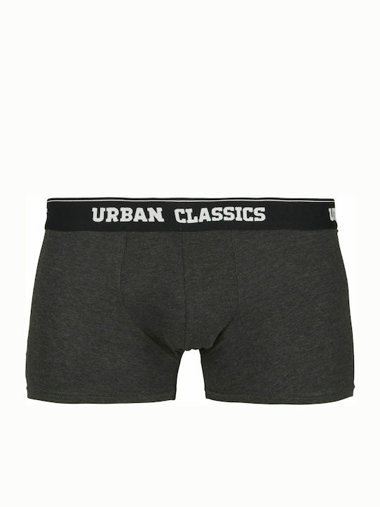 Urban Classics Ανδρικά Μποξεράκια Navy / Γκρι / Πορτοκαλί 3Pack