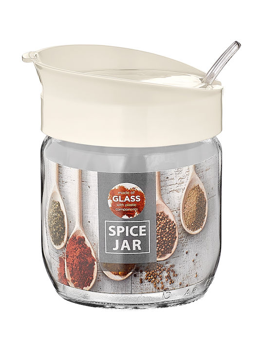 Viosarp Βάζο Γενικής Χρήσης με Καπάκι Γυάλινο 445ml 3τμχ