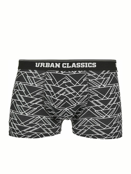 Urban Classics Men's Boxers Tron Aop/White/Grey/Navy/Black 5Pack