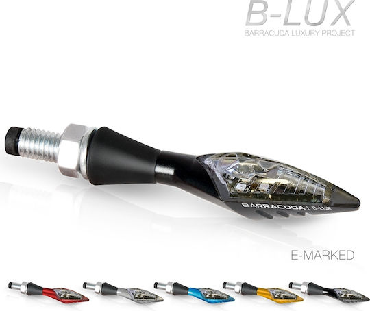 Barracuda Flash за Мотоциклет Черен LED 2бр