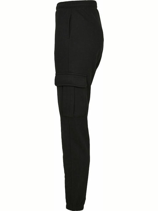 TB4563 Pantaloni de Trening cu elastic Fleece Negru