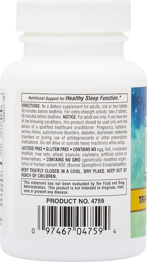 Nature's Plus Dreaminol Tri-phase Melatonin Complex Συμπλήρωμα για τον Ύπνο 30 ταμπλέτες