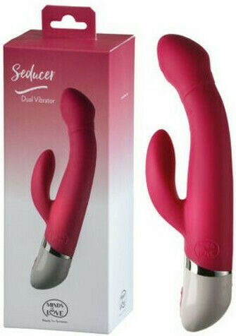 Minds of Love Seducer Dual Vibrator Δονητής Rabbit 23cm Pink
