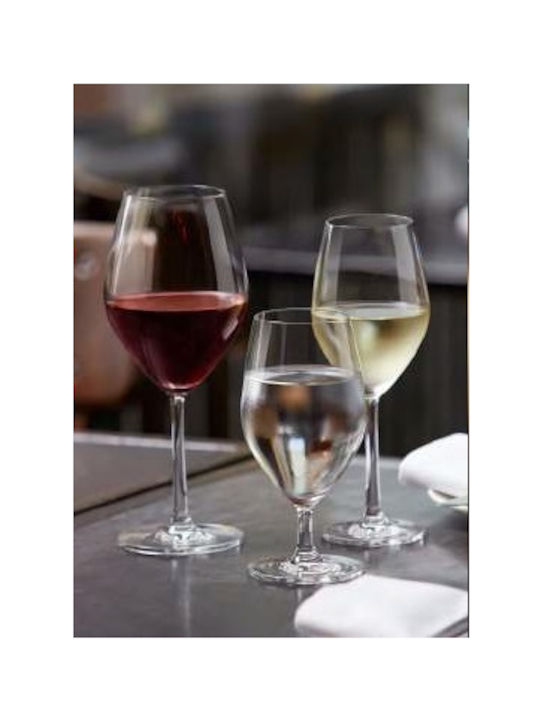 GTSA Sante Set Gläser für Rotwein aus Glas Mit Stiel 420ml 6Stück