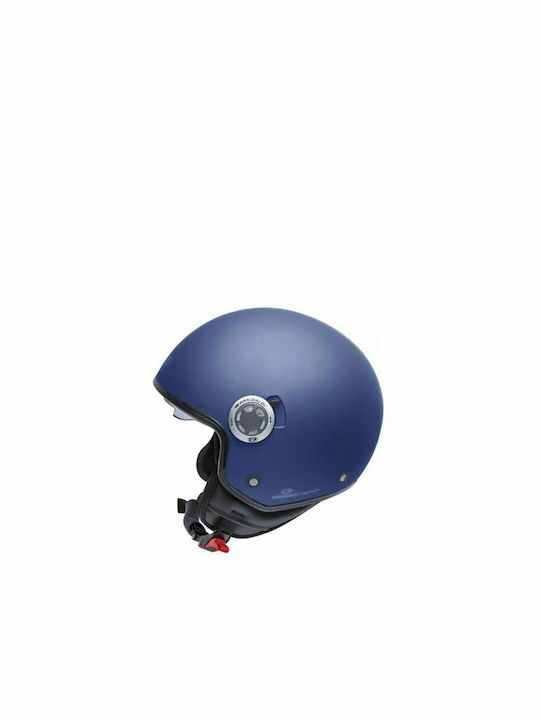 Garibaldi G20 Blue Mat Κράνος Μηχανής Jet ECE 22.05 με Sunvisor