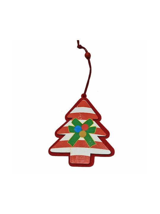 XMASfest Christmas Wooden Ornament 9x10cm (Μiscellaneous Designs/Colors)