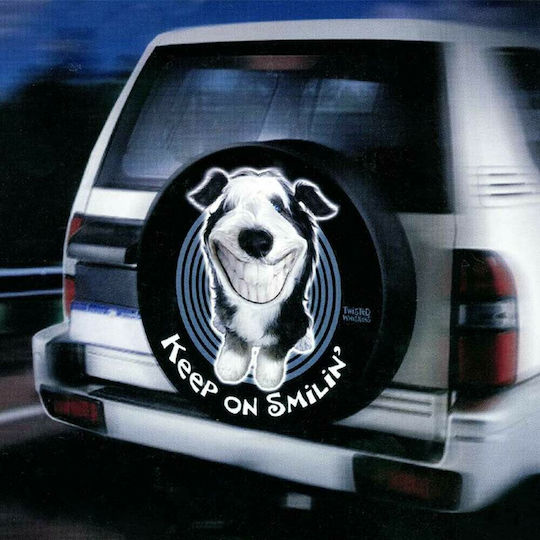 Autoline "Dog" 4x4 Car Spare Tire Cover Universal 16"