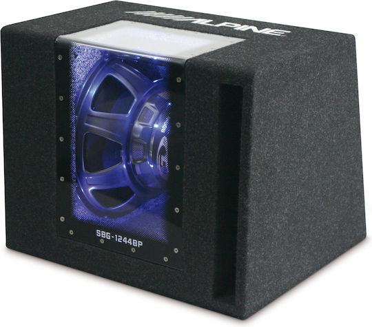 Alpine Auto-Subwoofer 12" 250W RMS mit Gehäuse