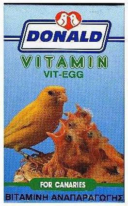 Donald Pet Care Vit-Egg Vitamin Für Kanarische Inseln 170g
