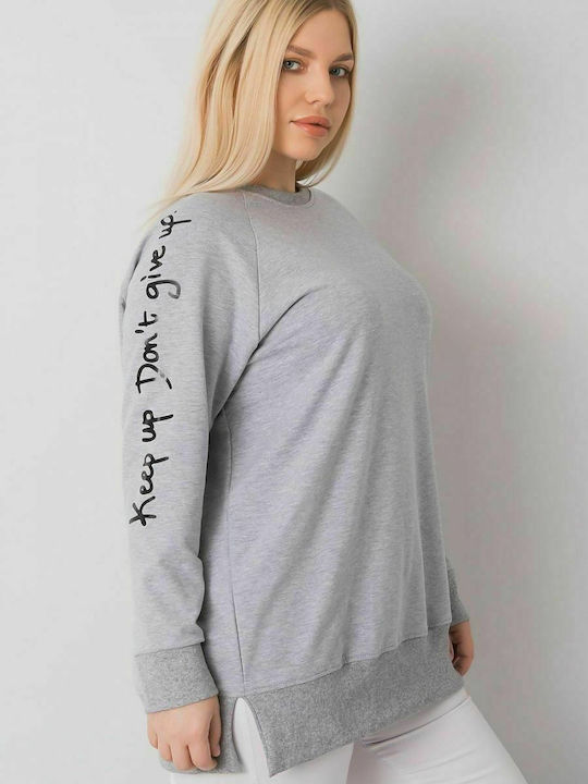 Relevance Women's Long Sweatshirt Gray