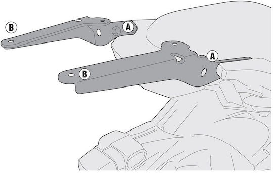 Givi Rack for Kawasaki Versys 650 Kawasaki Versys 650 2015-2017 2015-2017