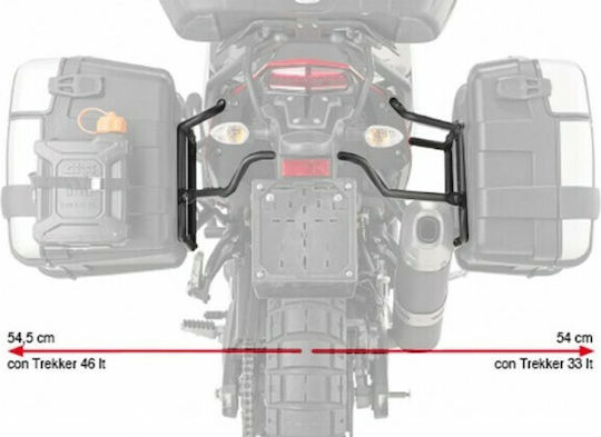 Givi Πλαϊνές Βάσεις Monokey για Yamaha Tenere 700