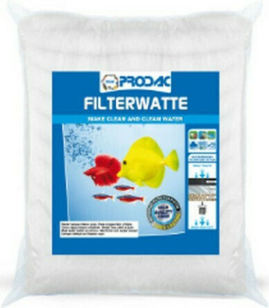 Prodac Filter Watte Υαλοβάμβακας για Φιλτράρισμα Ενυδρείου Υαλοβάμβακας 100gr 1τμχ