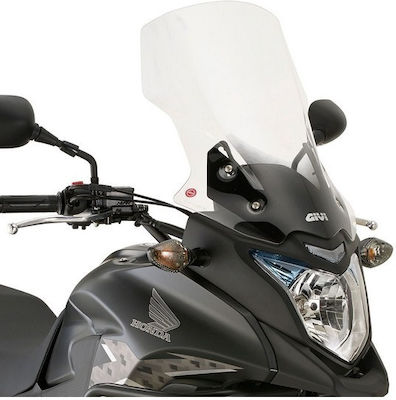 Givi Motorcycle Windshield & Windscreen Transparent Visor for Honda CB 500X 2013-2018 D1121ST