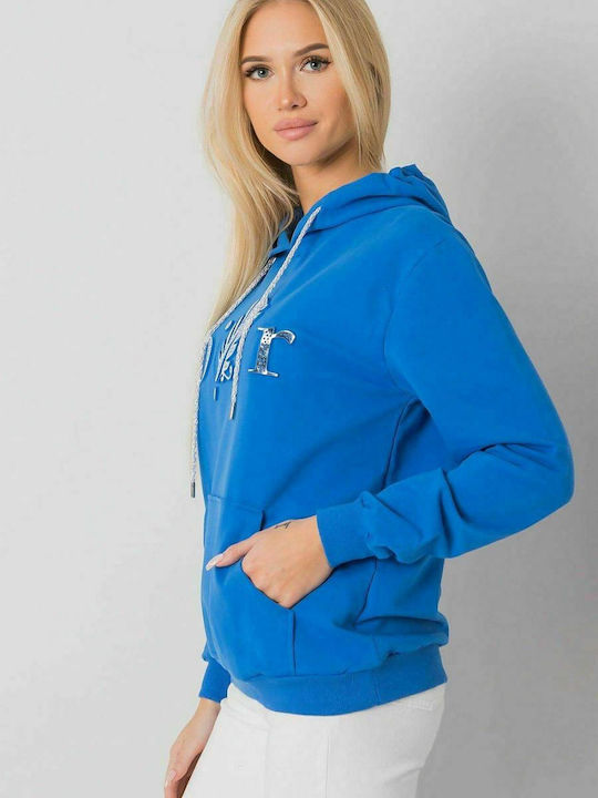 Relevance Women's Hooded Sweatshirt Blue