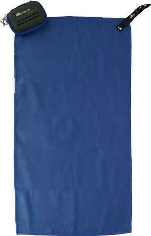 AlpinPro DryFast Microfiber Face Towel with Case Navy 120x60cm