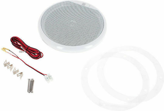 Apart Audio Ηχείο Σκάφους Αδιάβροχο 6.5" με 30W RMS Λευκό