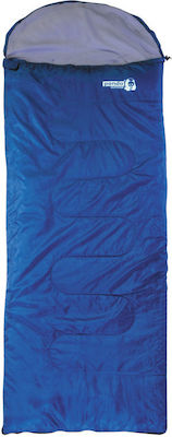 Panda Bike Hood 180 Sleeping Bag Single 2 Season Light Blue