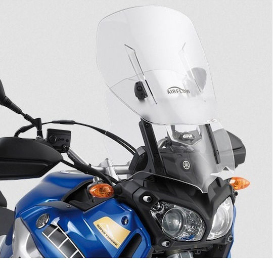 Givi Airflow Motorcycle Windshield & Windscreen Transparent Visor for Yamaha XT1200Z Super Terene 2010-2018 AF447