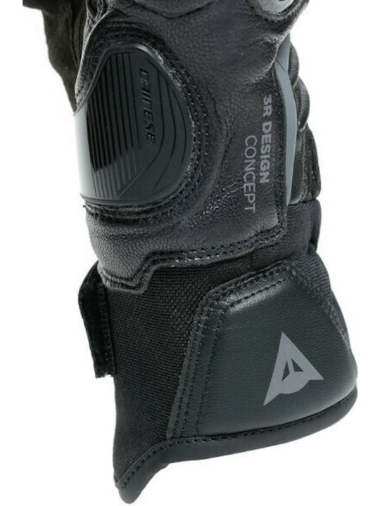 Dainese Carbon 3 Short Summer Men's Motorcycle Gloves Leather Black